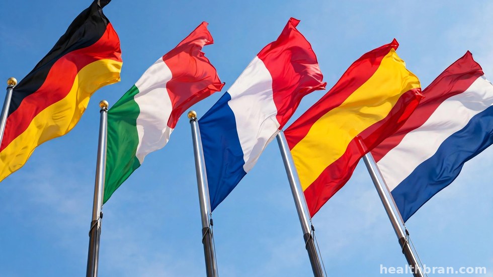 Militairen van verschillende landen tijdens een gezamenlijke NAVO-oefening in Europa.