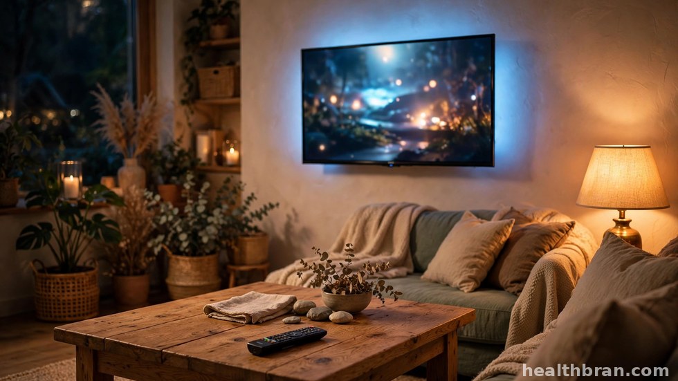 Stel dat 's avonds samen een serie kijkt op de bank.